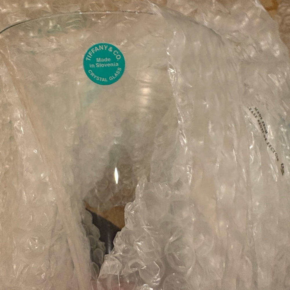 NWT Tiffany & Co. Crystal Glassware with Box - Picture 4 of 4